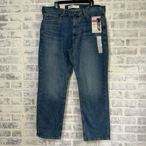 NEW Levi Strauss Signature Men 38x30 S67 Athletic Jeans Medium Wash Denim